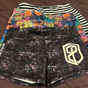 3 pairs Born primitive shorts size medium